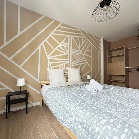 Appartement Jolie F3 Berthelot , Equipé - Wi-fi , Cl-fd Berthelot 10eme Clermont-Ferrand