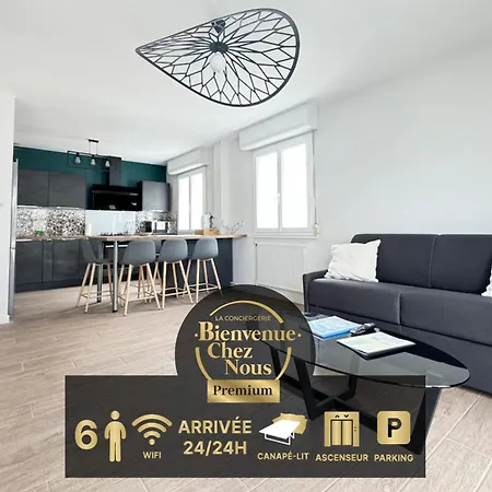 Appartement Jolie F3 Berthelot , Equipé - Wi-fi , Cl-fd Berthelot 10eme