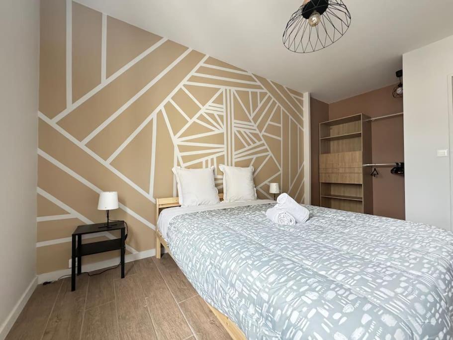 Appartement Jolie F3 Berthelot , Equipe - Wi-fi , Cl-fd Berthelot 10eme Clermont-Ferrand